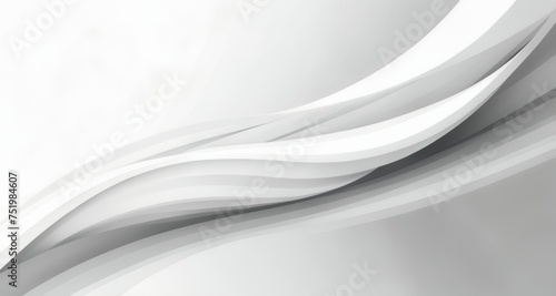  Elegant abstract design with smooth curves and clean lines