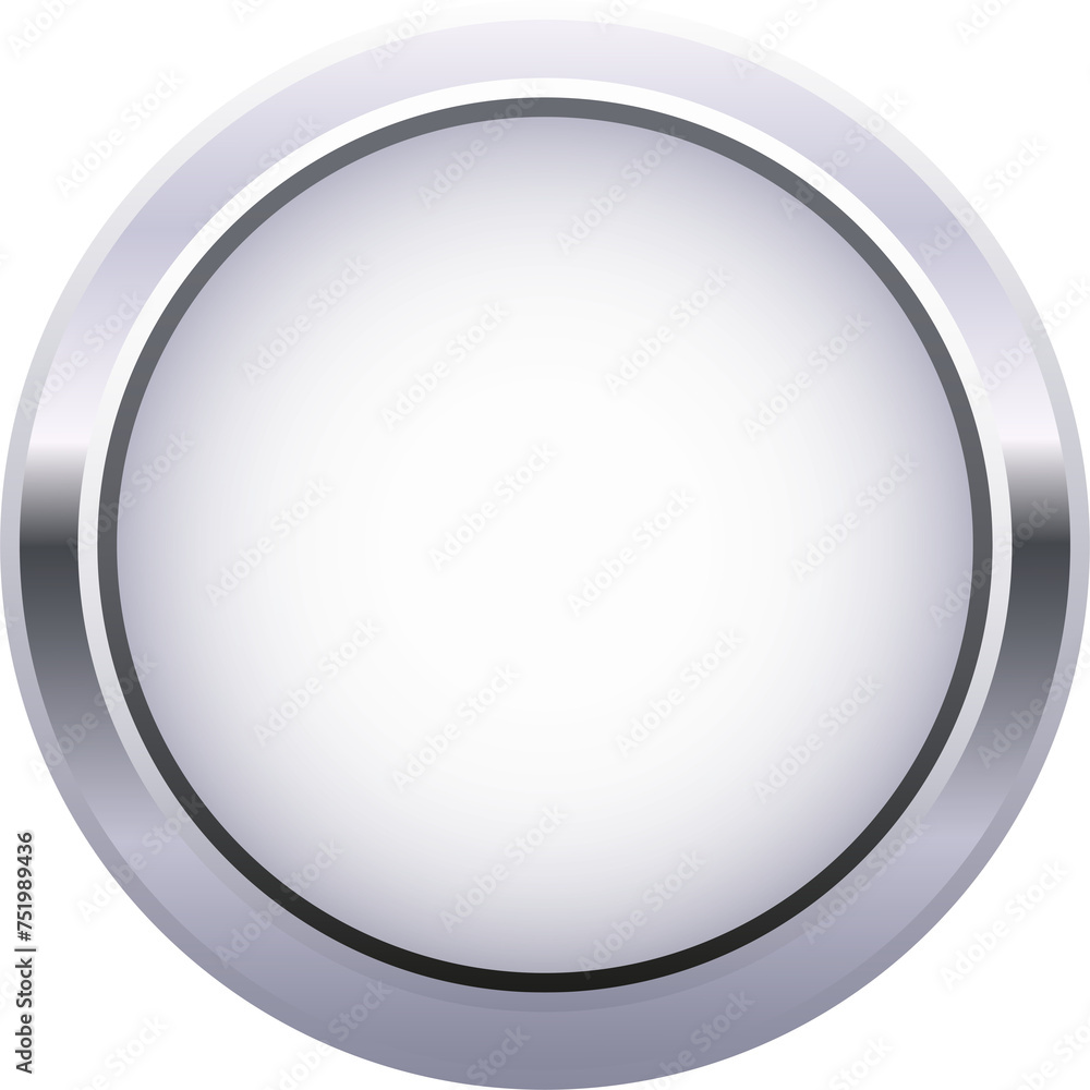 Silver button for mobile, web, or video games. GUI elements. Silver button for mobile, web, or video games. GUI elements.