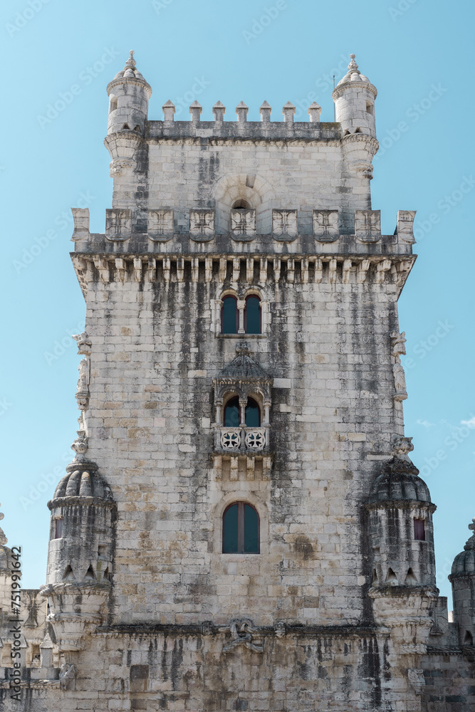 Belem Tower in Lisbon Portugal 