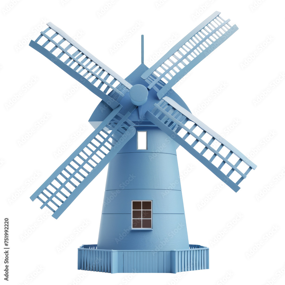 Blue windmill Blue windmill