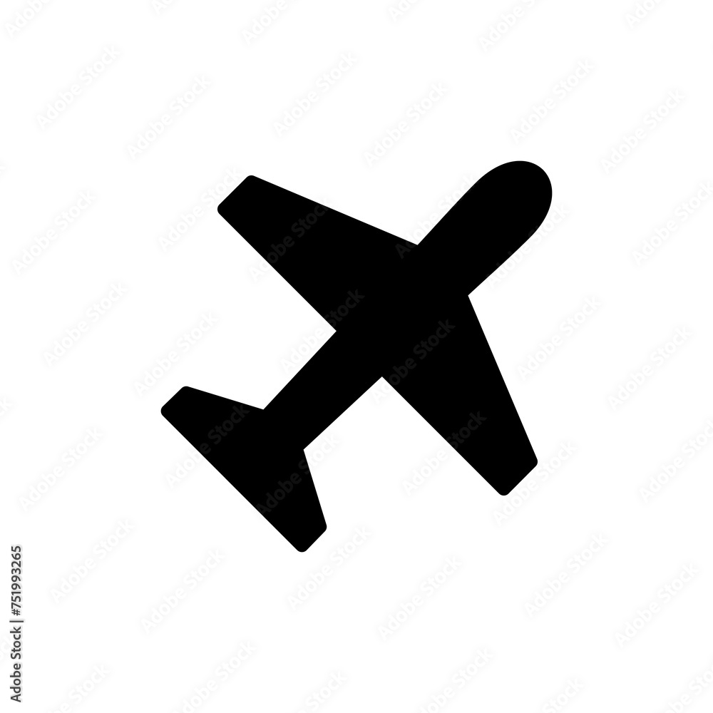 Plane icon vector isolated on white background. Aeroplane vector icon. Flight transport symbol. Travel element illustration. Holiday symbol. Airplane Plane icon vector isolated on white background. Aeroplane vector icon. Flight transport symbol. Travel element illustration. Holiday symbol. Airplane