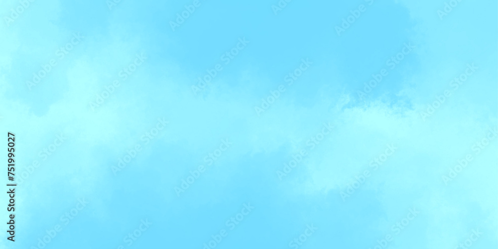 Sky blue reflection of neon fog and smoke,dirty dusty ice smoke cloudscape atmosphere,misty fog transparent smoke background of smoke vape horizontal texture vector illustration.cumulus clouds.
