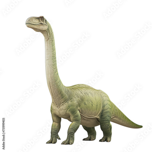 dinosaur toy isolated on white © Ahmad