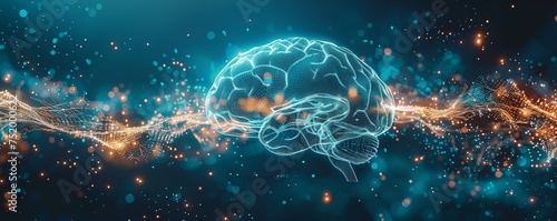Dynamic Brain Activity Neural Network Visualization
 photo