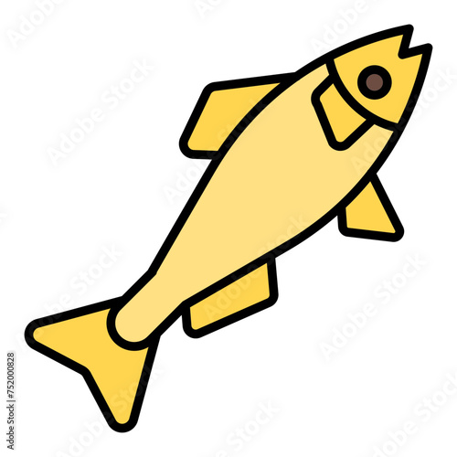   Sardines line filled icon