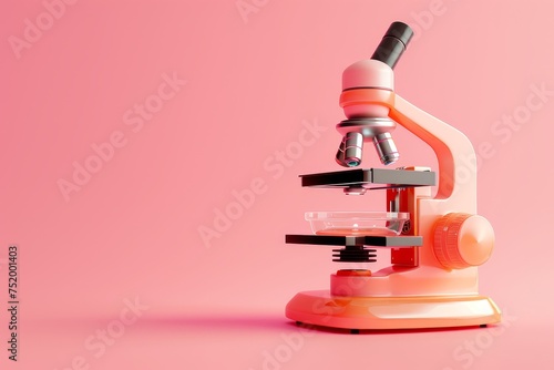 Microscope and Petri Dish in the concept of scientific research