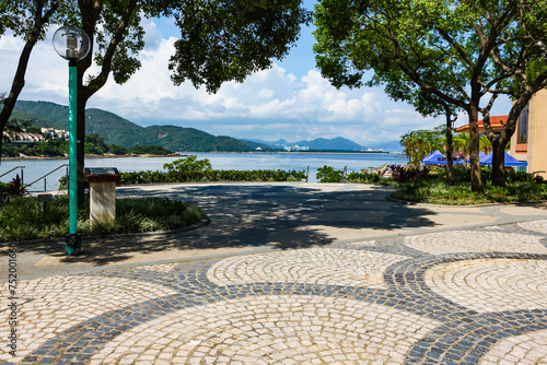 Bild auf Leinwand Discovery Bay at Lantau Island, Hong Kong