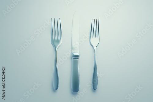 Knife and Fork in the concept of dining and gastronomy