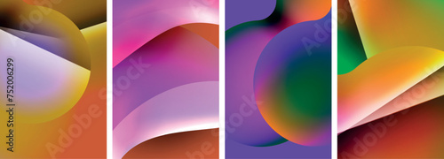 Abstract colors. Abstract backgrounds for wallpaper, business card, cover, poster, banner, brochure, header, website