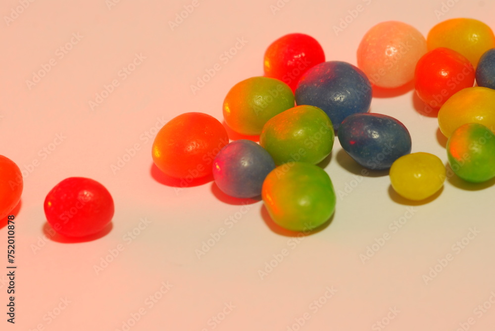 Obraz premium Colorful jelly beans