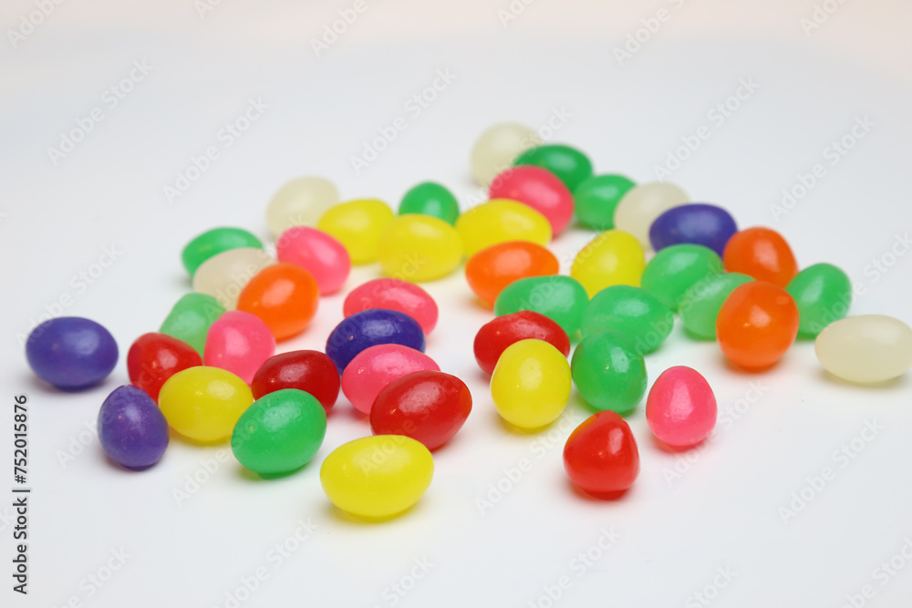 Multicolored jellybeans Multicolored jellybeans