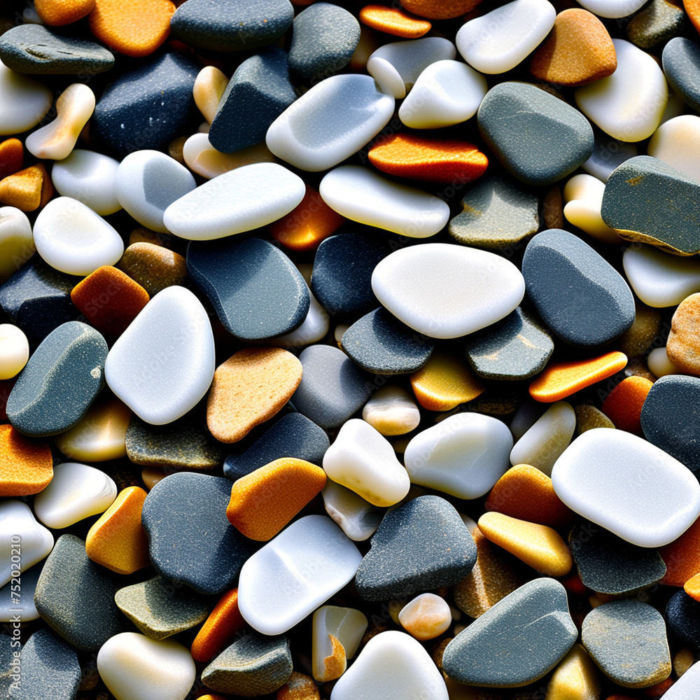 sprawling pebbles. Generative AI (생성형 AI) sprawling pebbles. Generative AI (생성형 AI)