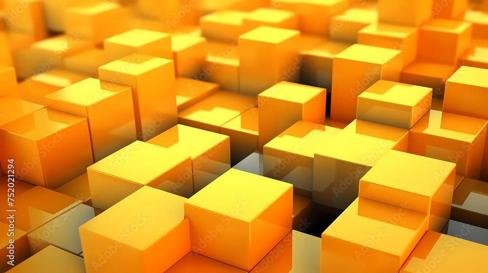 Abstract 3d geometric shapes background Abstract 3d geometric shapes background