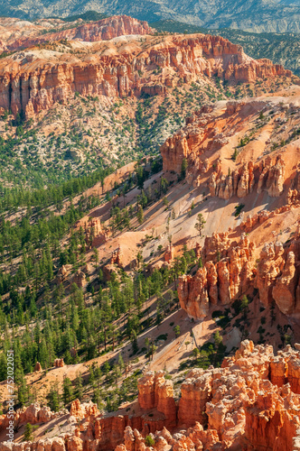 The Bryce Amphitheater at Bryce Canyon National Park in southern Utah