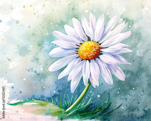 daisy flower-generative aI