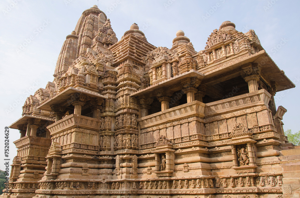 Laxmana Temple, Western group of temples, Khajuraho, Madhya Pradesh, India, Asia.