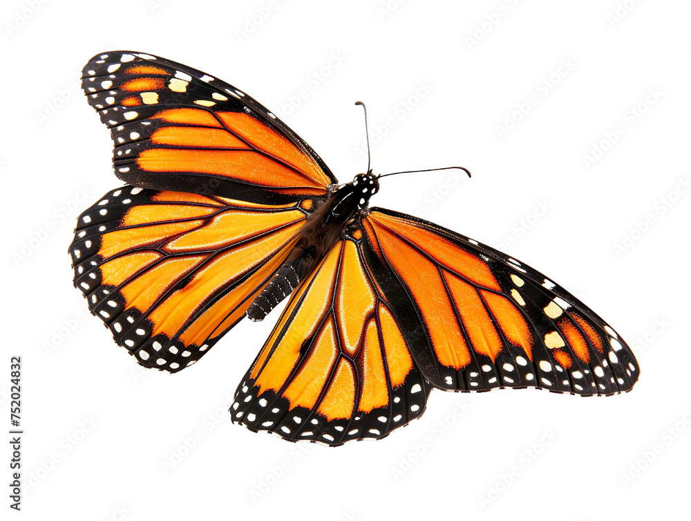 a side view of a very beautiful butterfly on a white background PNG a side view of a very beautiful butterfly on a white background PNG