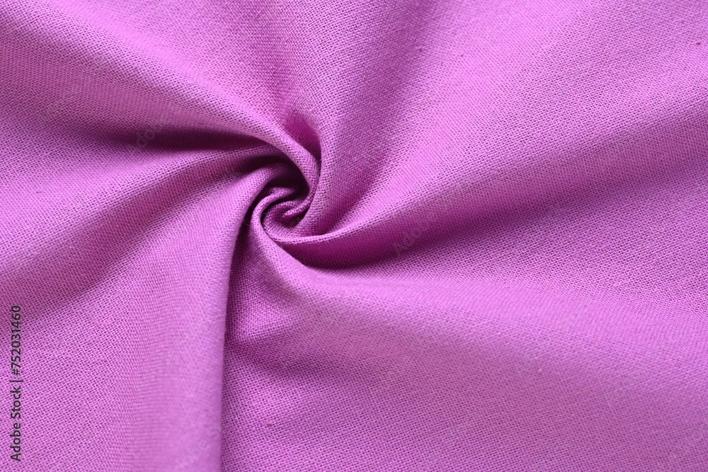 Fototapeta premium pink purple color cotton texture of fabric textile industry, abstract image for fashion cloth design background