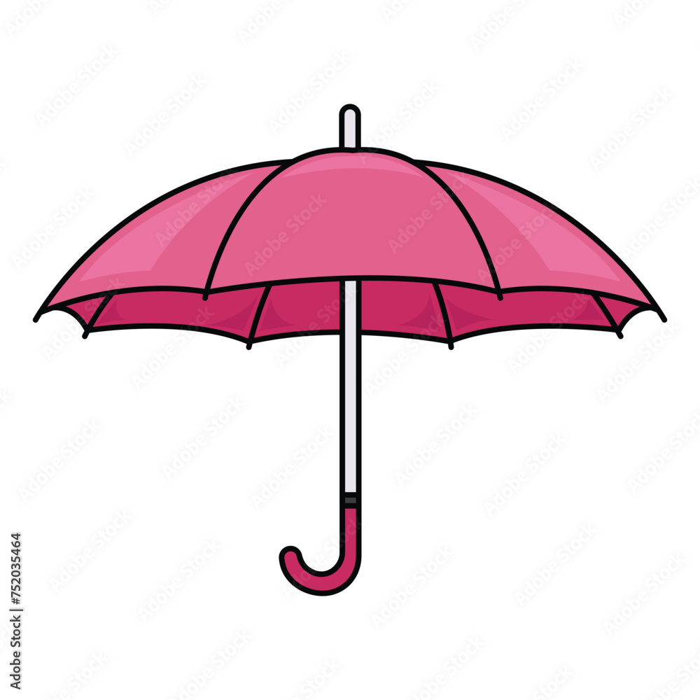 Umbrella icon. Protection parasol symbol. Rain weather signs. Season symbols. Rainy icons. Umbrella icon. Protection parasol symbol. Rain weather signs. Season symbols. Rainy icons.