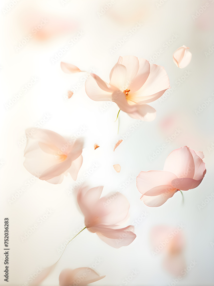 petals-caught-in-mid-air-glide-simplistic-pastel-hued-backdrop-stock-photo-high-speed-photography