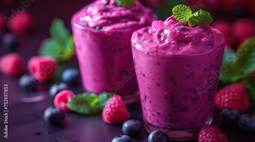 Acai smoothies from Brazil, especially from Rio de Janeiro, combine the delicious acai fruit with a variety of other fruits