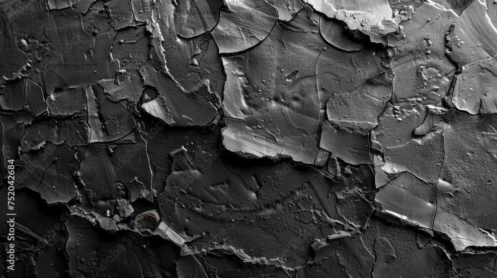 Fototapeta premium Eerie Cement Texture with Brushstrokes Generative AI