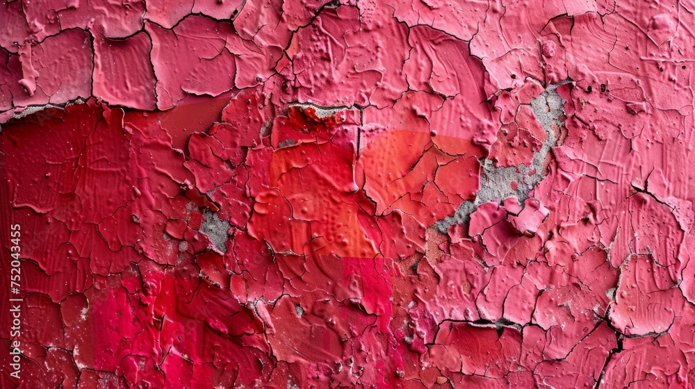 Fototapeta premium Vibrant Textured Wall Background Generative AI