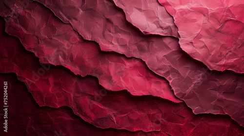 Wallpaper Mural Burgundy Paper Texture Background Banner with Copy Space Generative AI Torontodigital.ca