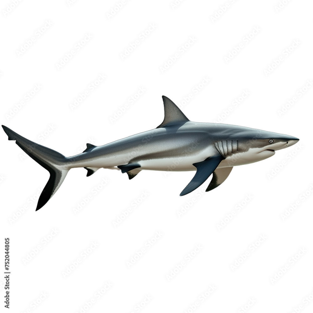 shark isolated on white shark isolated on white
