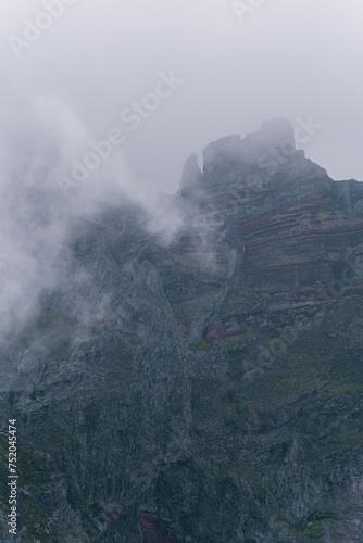 Summit trail to Pico Ruivo on Madeira Island in Portugal © Alisha