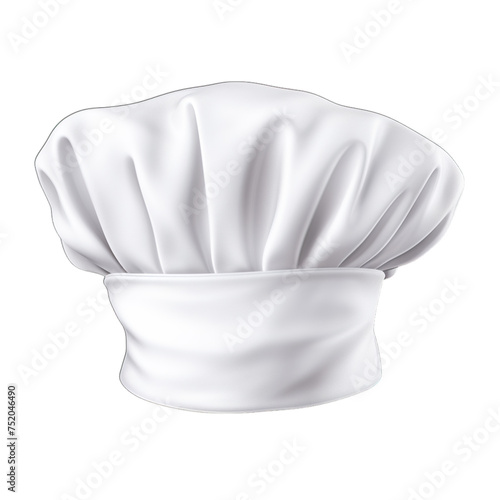 chef hat isolated on white background