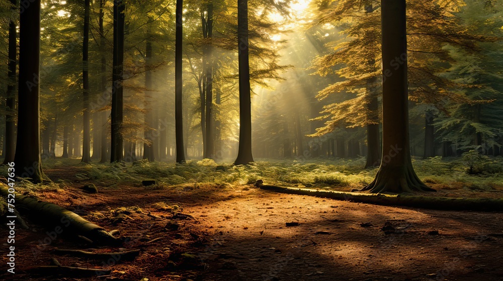 Obraz premium forest in autumn