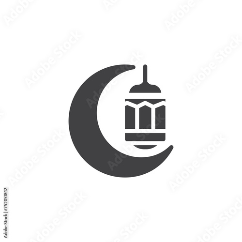Ramadan Kareem Greeting vector icon