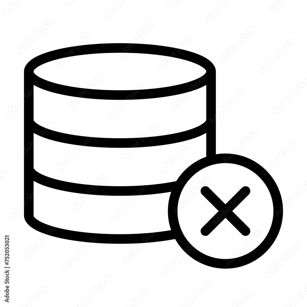 This is the Network icon from the Data Storage and Databases icon collection with an Outline style This is the Network icon from the Data Storage and Databases icon collection with an Outline style