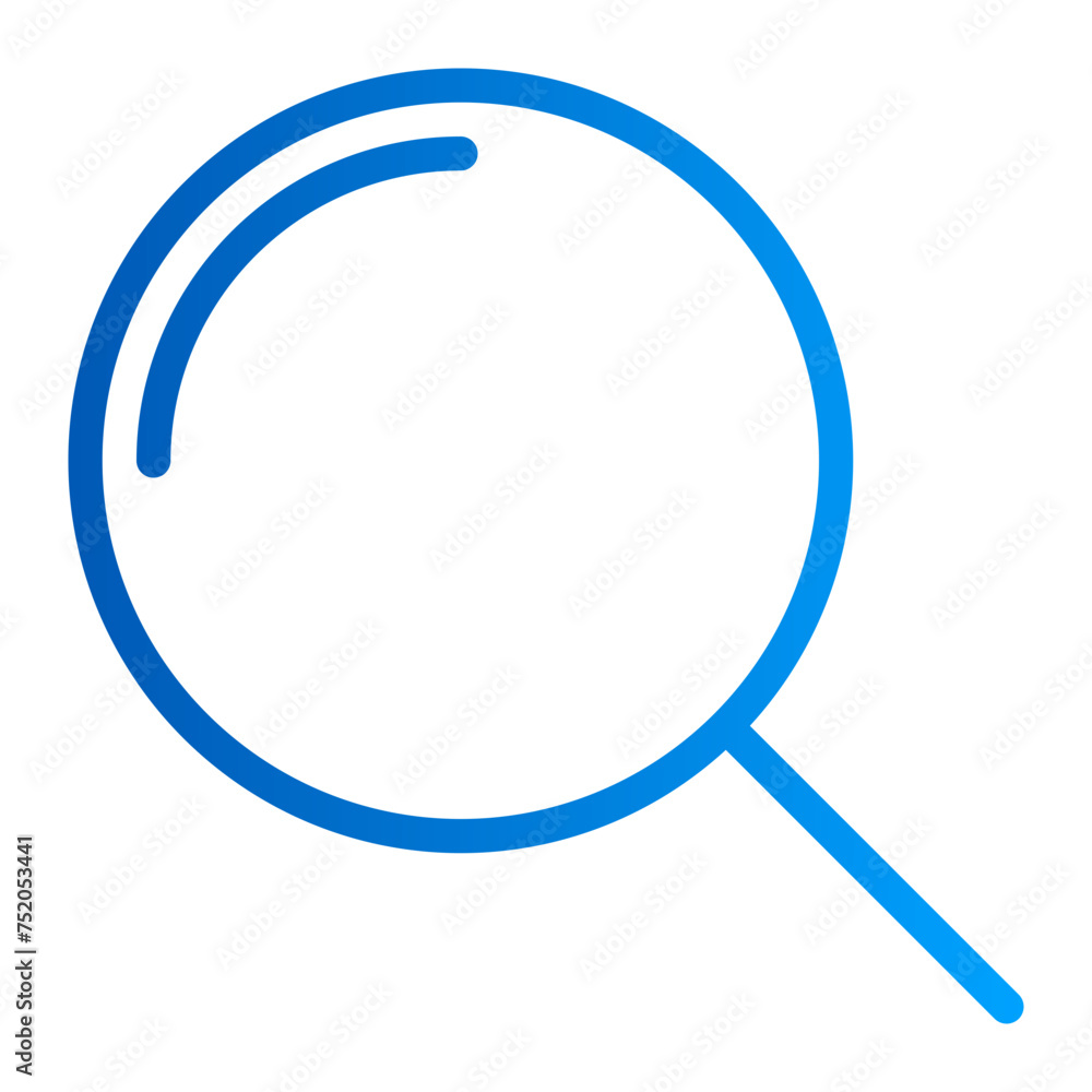 This is the Search icon from the Data Storage and Databases icon collection with an Outline gradient style This is the Search icon from the Data Storage and Databases icon collection with an Outline gradient style