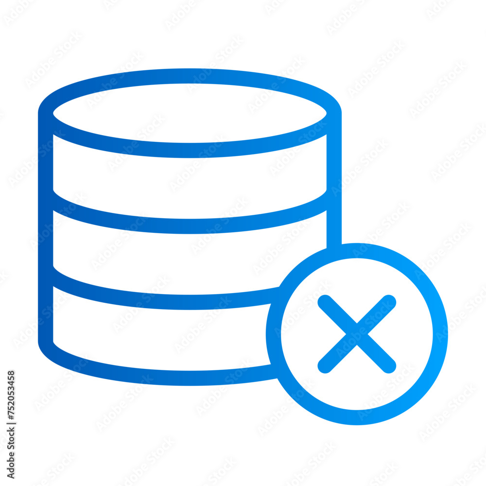 This is the Network icon from the Data Storage and Databases icon collection with an Outline gradient style This is the Network icon from the Data Storage and Databases icon collection with an Outline gradient style