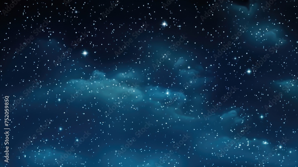 A mesmerizing view of a night sky filled with countless stars. Perfect for backgrounds or astronomy-themed designs