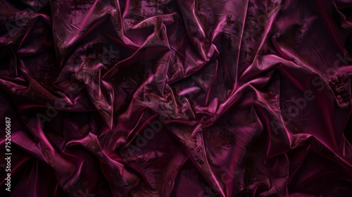 Background Texture Pattern in the Style of Velvet Noir - Deep, dark velvet tones for a mysterious vibe created with Generative AI Technology