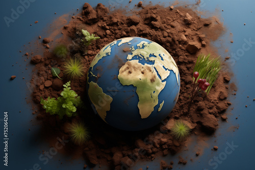 World environment and Earth Day concept.