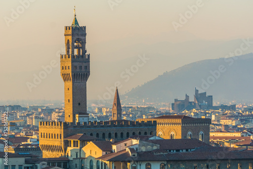 The Palazzo Vecchio in Florence  Italy