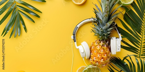 Pineapples Jamming to Sweet Tunes