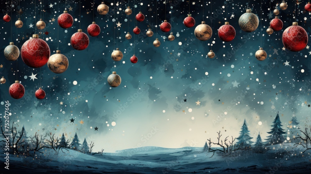 Yuletide Background Offering Extensive Area for Customization Yuletide Background Offering Extensive Area for Customization