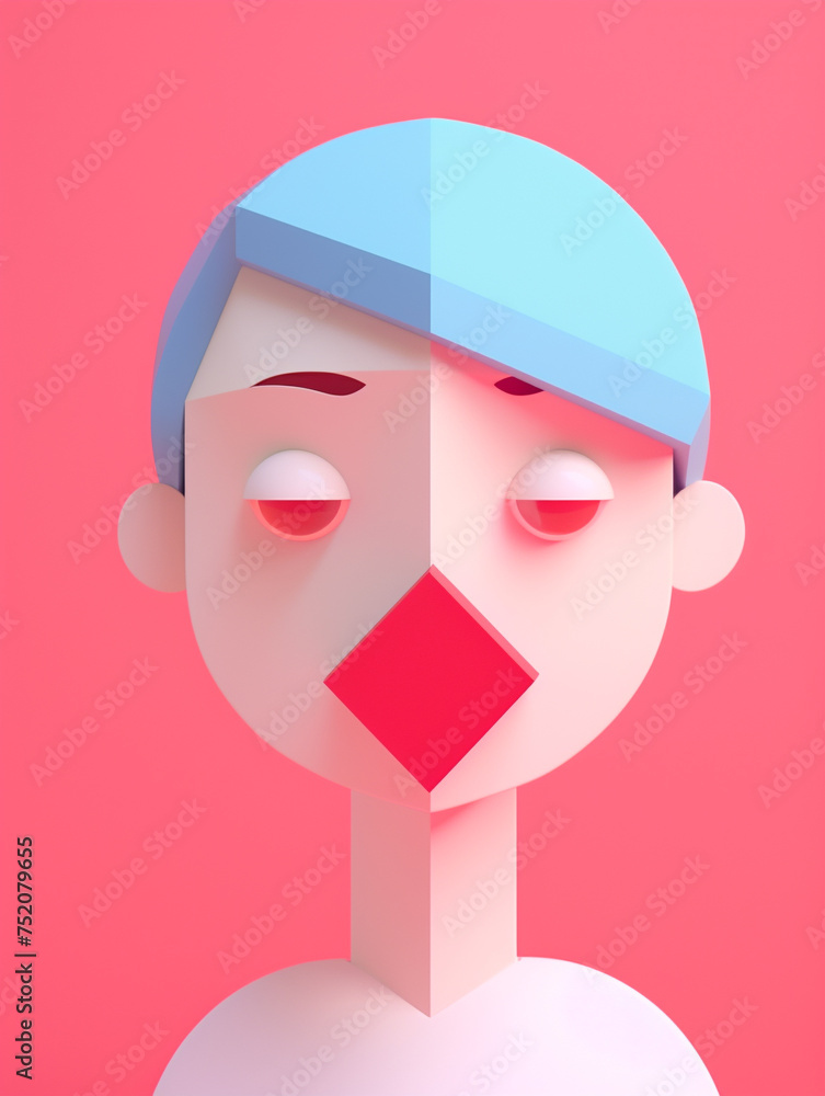 A life rich with meaning every moment cherished candy style cute minimal 3D animation A life rich with meaning every moment cherished candy style cute minimal 3D animation