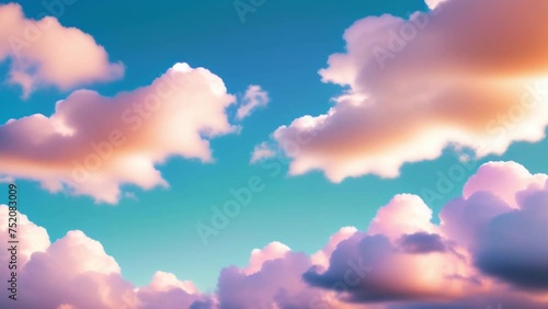 Indulge in the serene tranquility of the sky as clouds drift in this mesmerizing time-lapse.
 photo