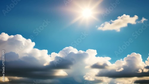 Behold the transformation of the sky as light, airy clouds move swiftly across the horizon in a breathtaking daylight time-lapse video.
