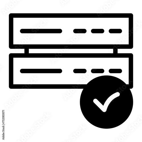 This is the Interface icon from the Data Storage and Databases icon collection with an Mixed style