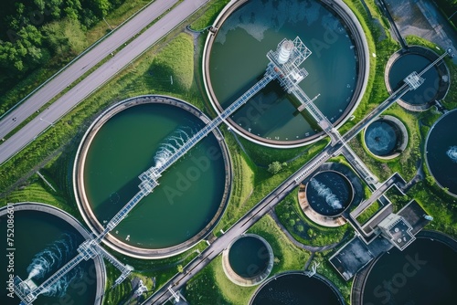 water treatment plant, Treatment facilities. Recycling. Waste processing water treatment plant
