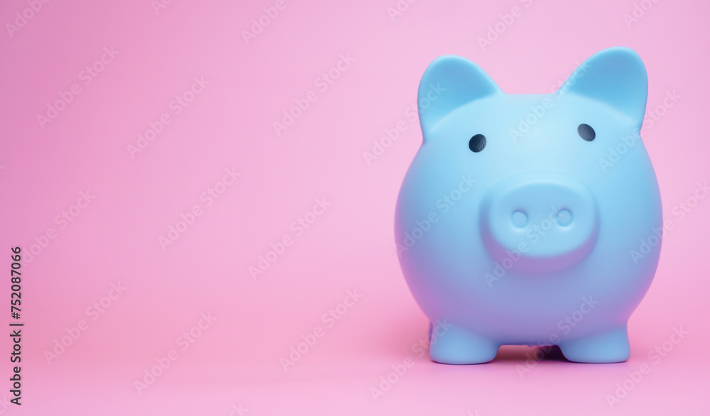 pig piggy bank, Save money and financial concept.