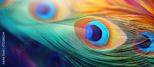 Vibrant Close-Up Detail of ...
