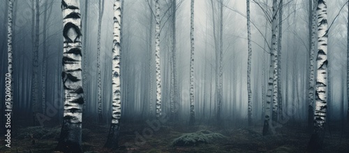 Misty Birch Grove: Enchanti...